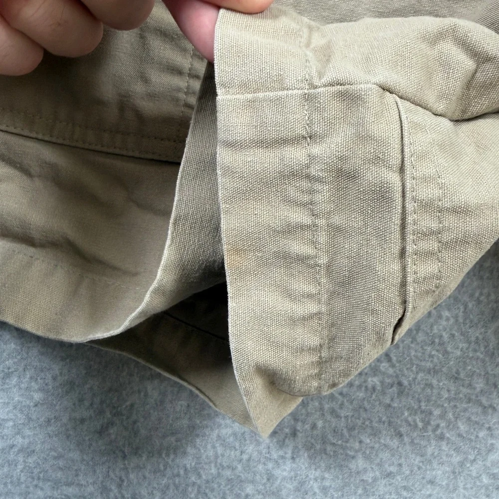 Boy Scouts of America Cargo Shorts Men 40 (Fits 38) Tan Canvas Uniform 5